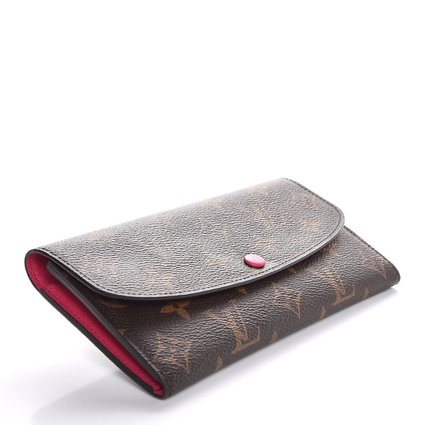 Monogram Emilie Wallet Hot Pink