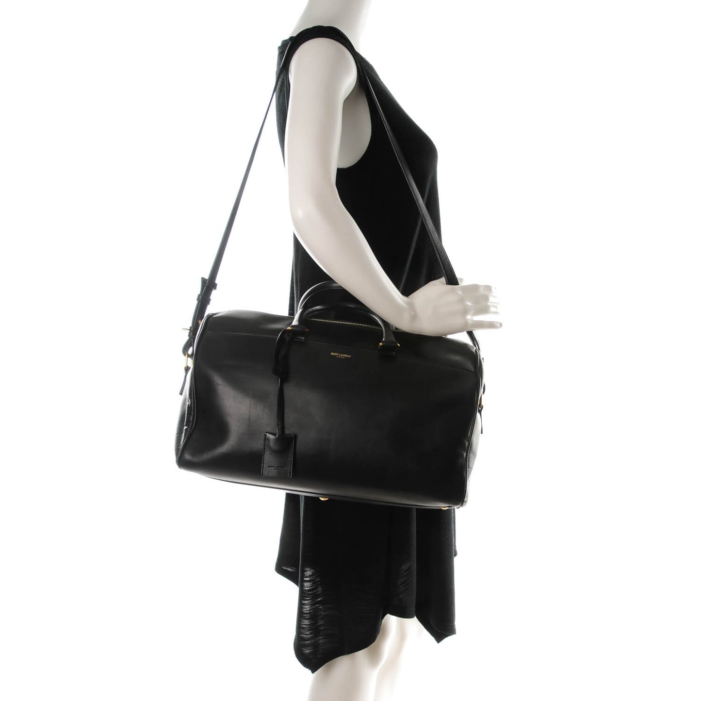 Calfskin Classic Duffle 12 Black