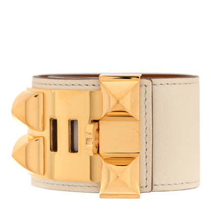 Hermes Swift Collier de Chien CDC Bracelet T2 Nata 3 of 6