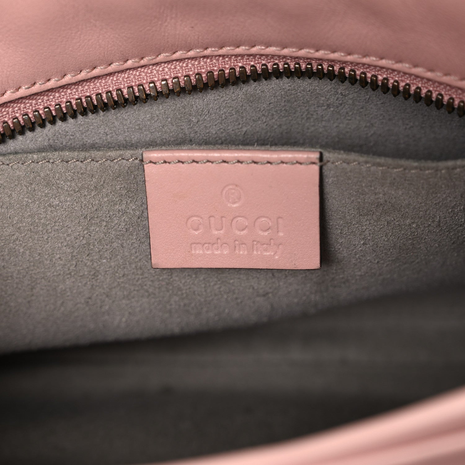 Gucci Calfskin Matelasse Small GG Marmont Chain Shoulder Bag Perfect Pink Perfect Pink 6 of 11
