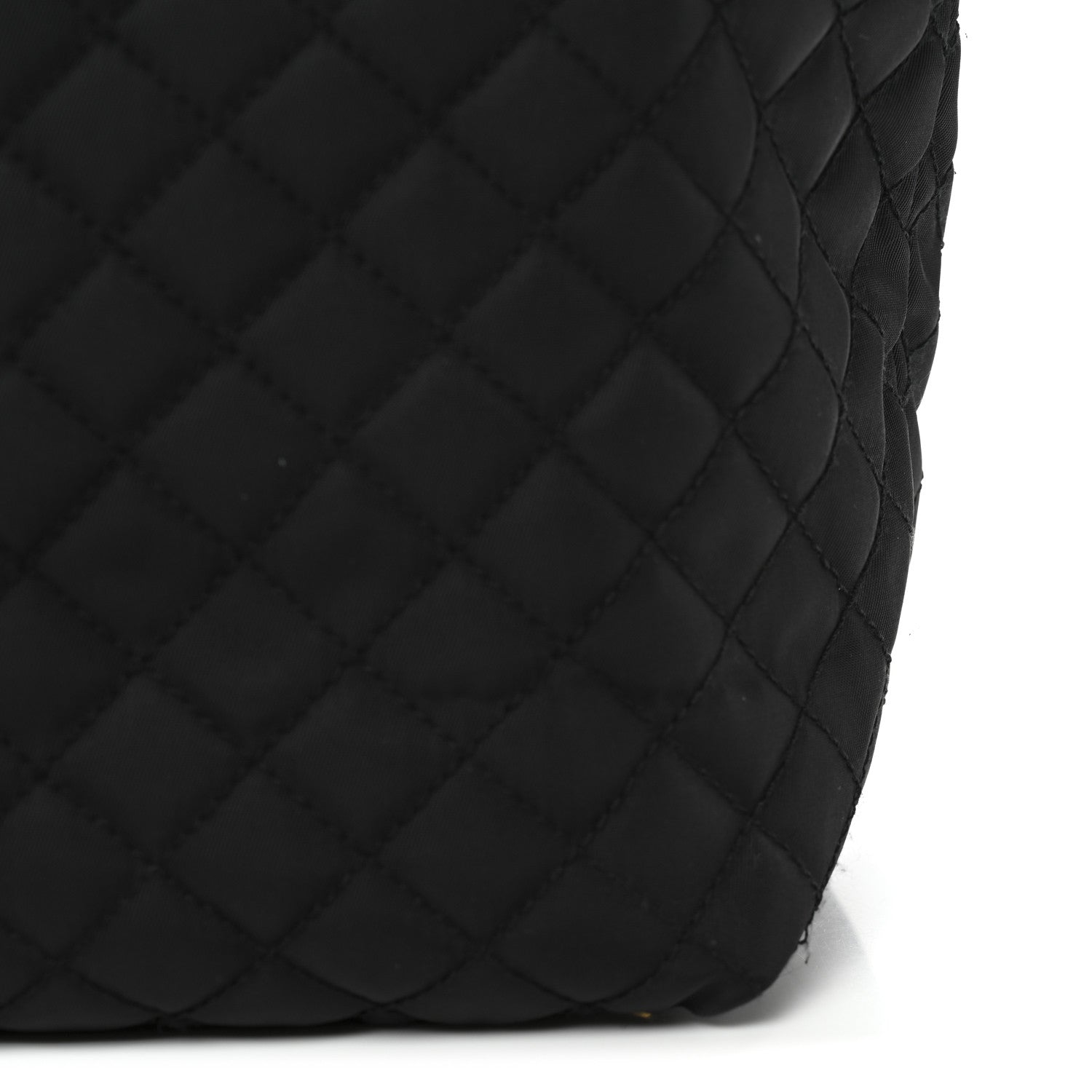 Prada Tessuto Nylon Quilted Shopping Tote Black 13 of 13