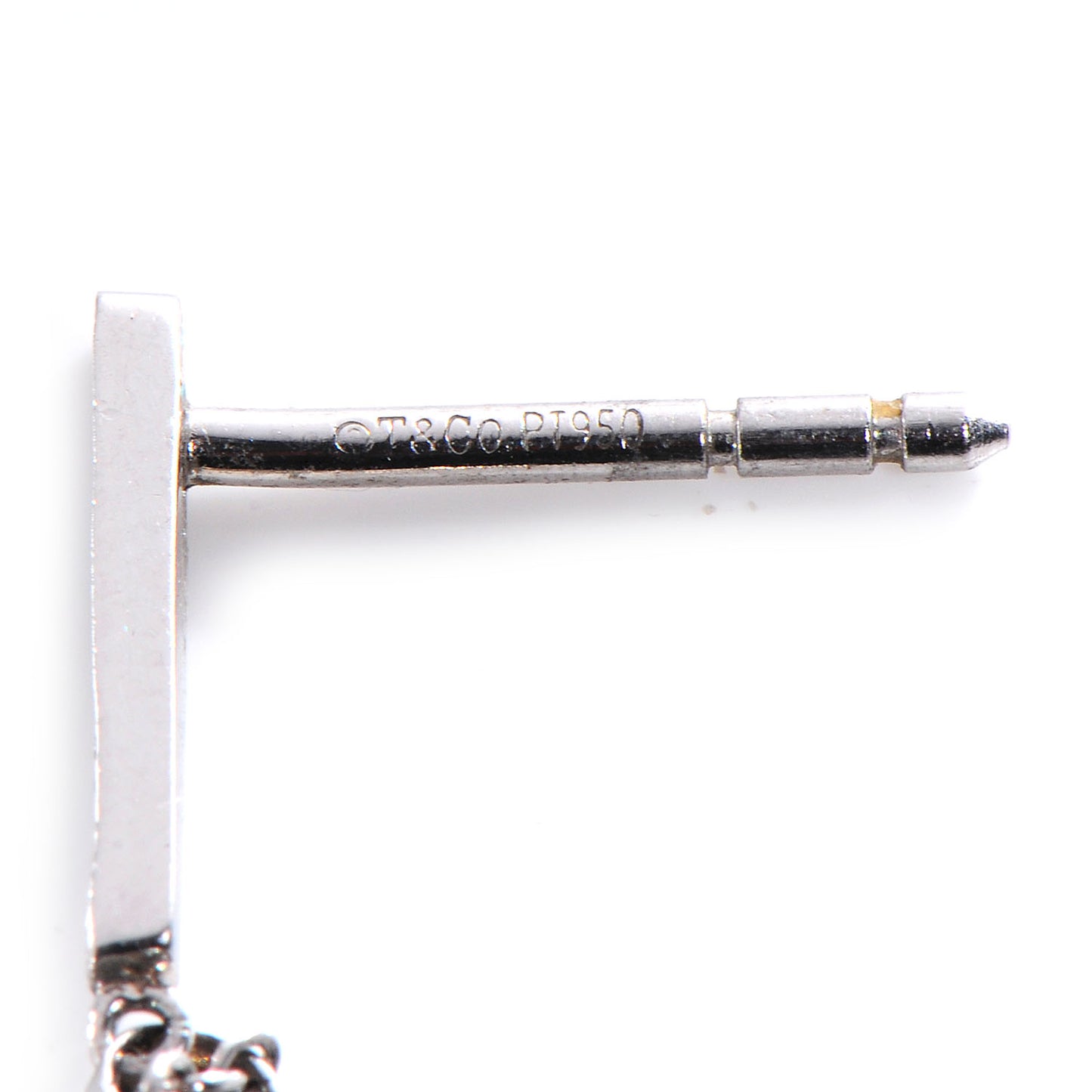 Platinum Diamond Voile Drop Earrings
