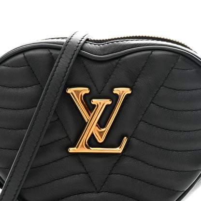 Louis Vuitton Calfskin New Wave Heart Bag Black 8 of 10