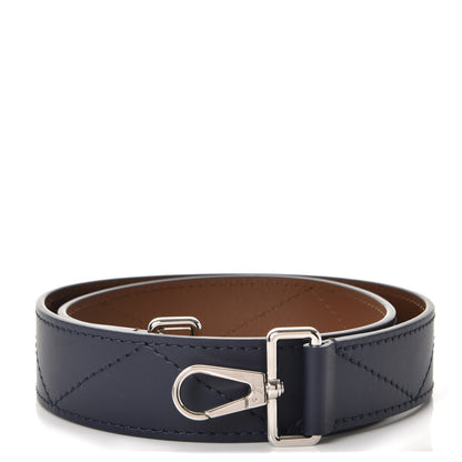 Louis Vuitton Calfskin Very One Handle Shoulder Strap Navy 1 of 4