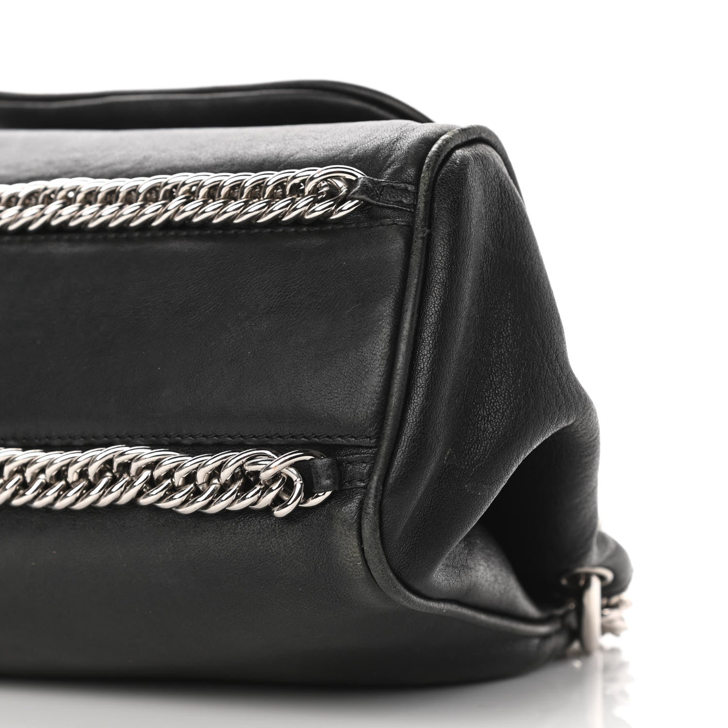 Chanel Sheepskin Quilted Accordion Flap Black 9 of 9