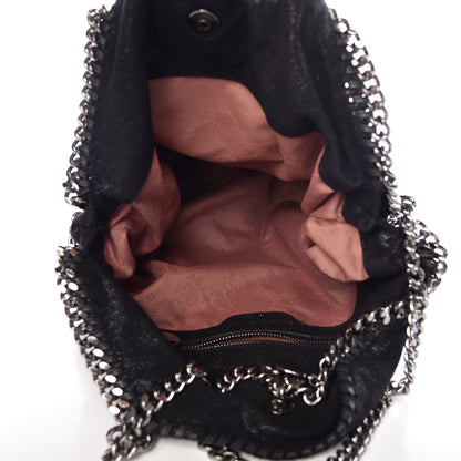 Stella McCartney Shaggy Deer Falabella Fold Over Tote Black 5 of 8