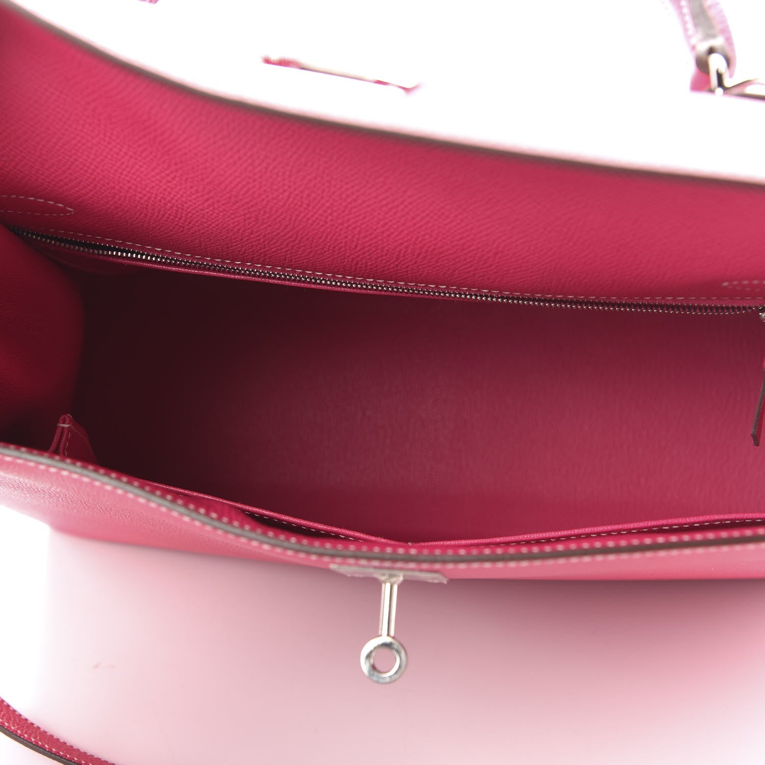 Hermes Epsom Kelly Sellier 32 Rose Tyrien 5 of 10