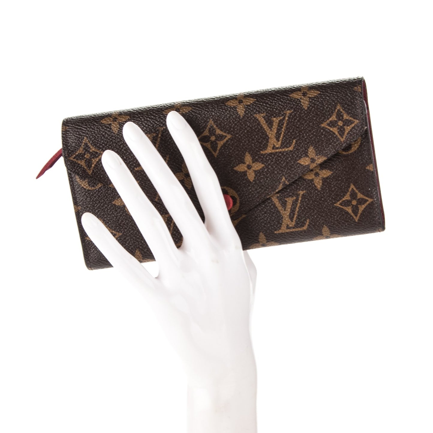Monogram Josephine Wallet Red