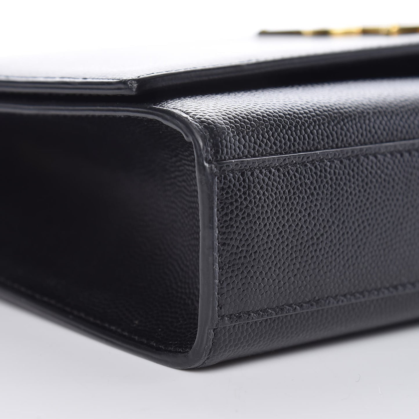 Grain De Poudre Medium Classic Monogram Kate Satchel Black