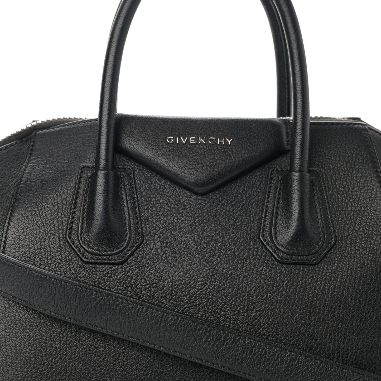 Sugar Goatskin Small Antigona Black