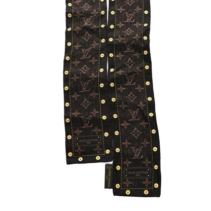Louis Vuitton Silk Monogram New Denim Bandeau Ebene 2 of 3