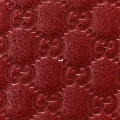 Gucci Soft Microguccissima Mini Emily Chain Shoulder Bag Rosso 11 of 11