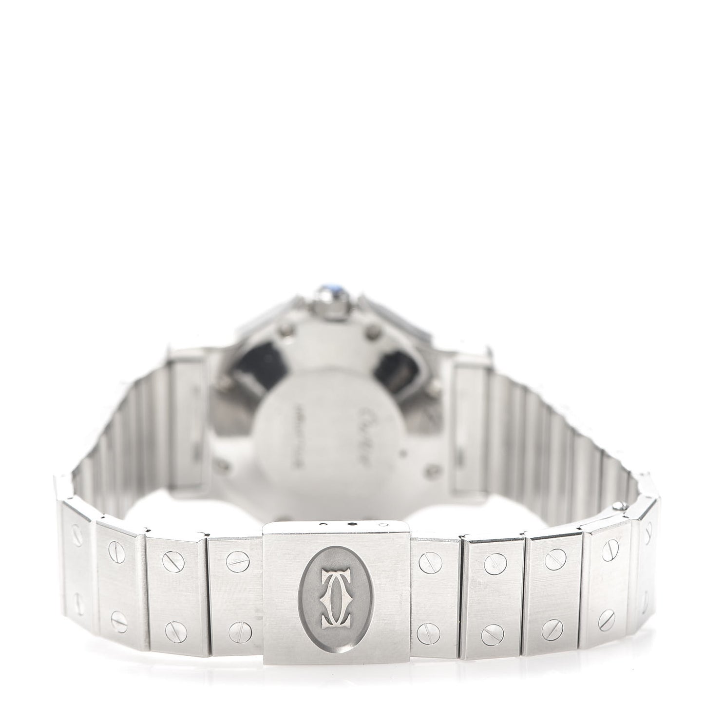 Stainless Steel 29mm Santos Octagon Automatic Watch