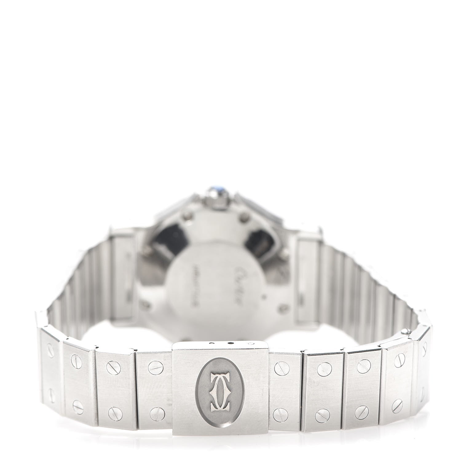 Cartier Stainless Steel 29mm Santos Octagon Automatic Watch 4 of 6