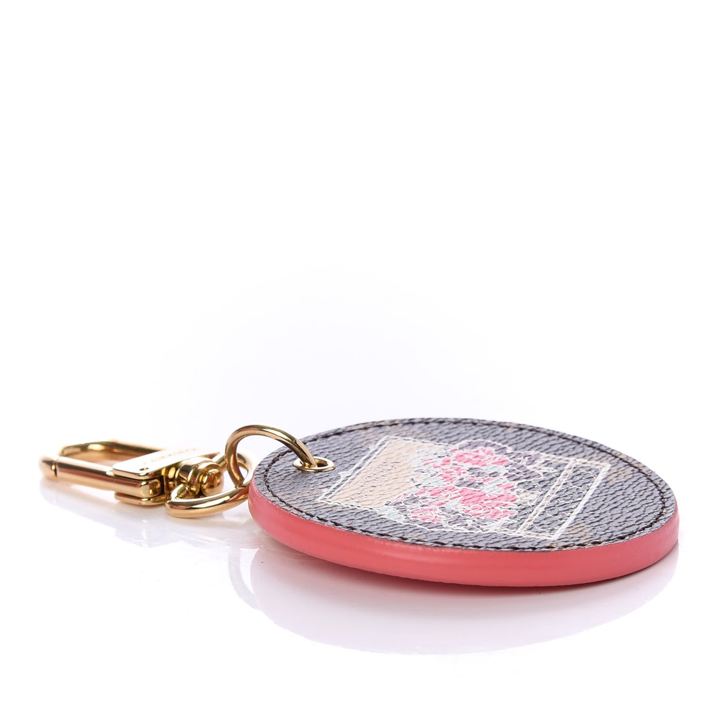 Louis Vuitton Monogram Illustre Posies Bag Charm 3 of 3