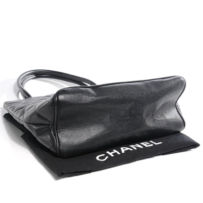 Chanel Caviar Medallion Tote Black 4 of 7