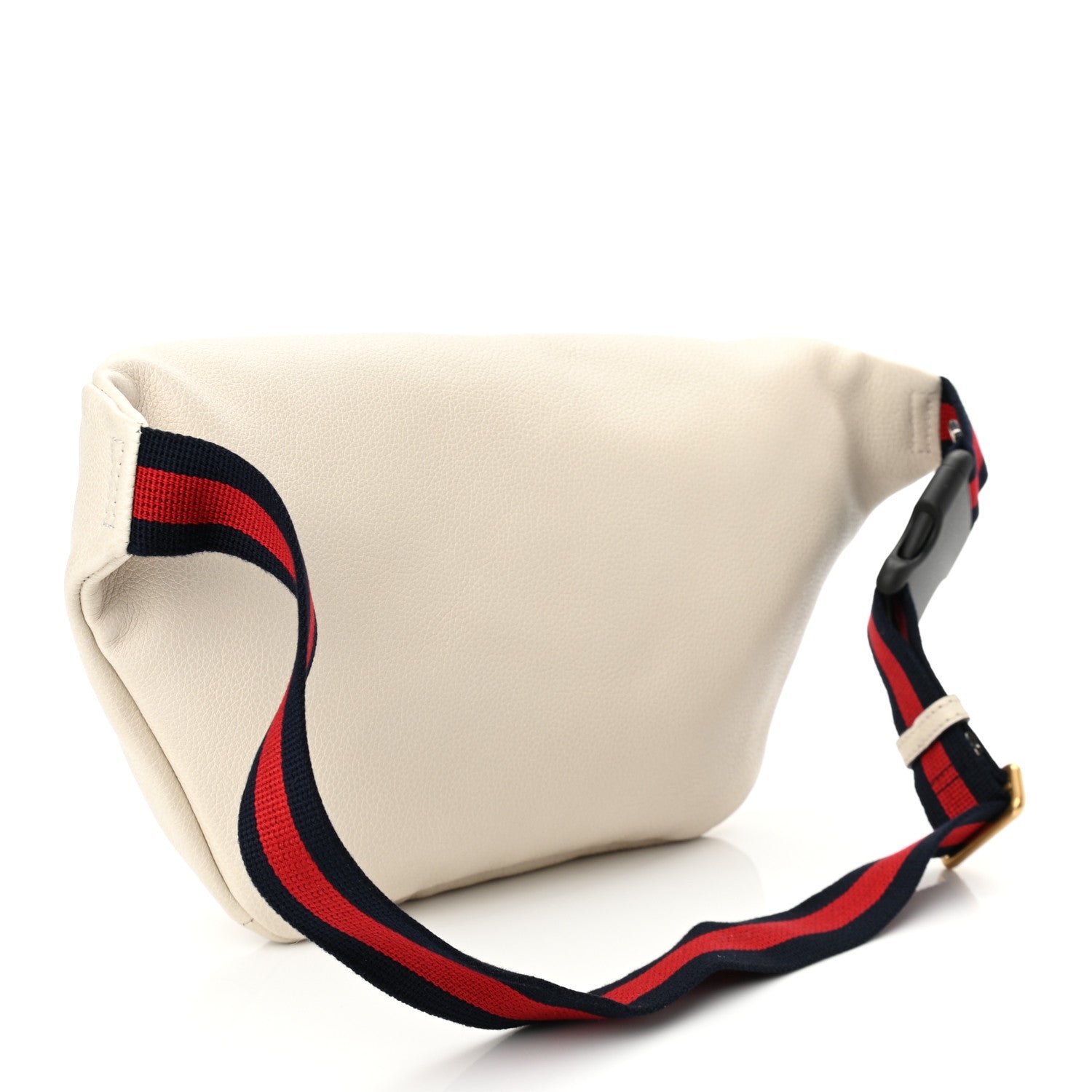 Gucci Grained Calfskin Logo Belt Bag White 3 of 10
