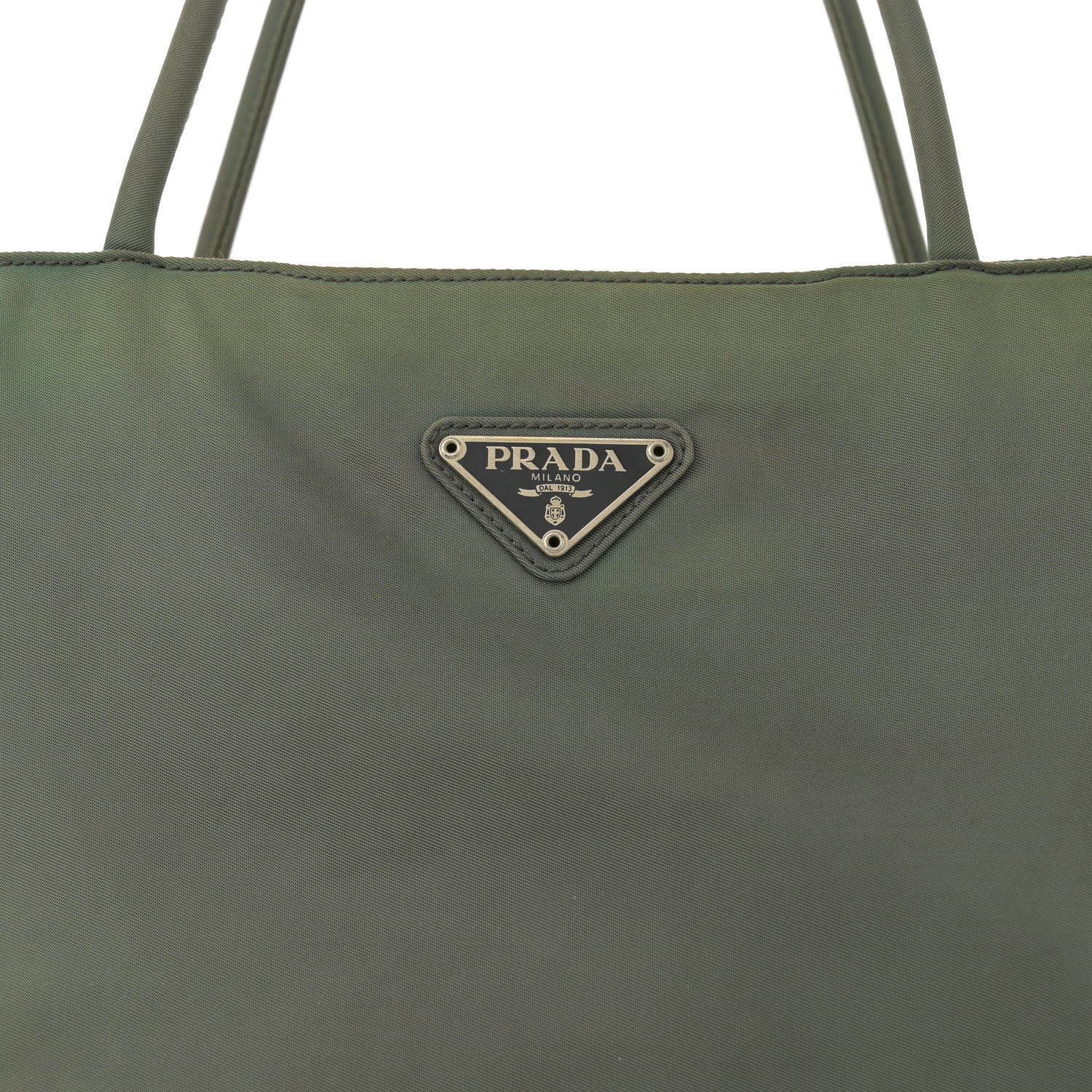 Prada Tessuto Nylon Tote Militare 8 of 10