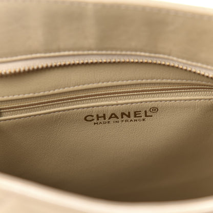 Chanel Lambskin Quilted Medallion Tote Light Beige 8 of 14