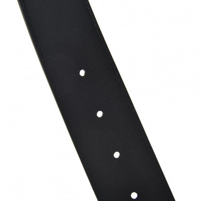 Gucci Moon Calfskin Pearl Double G 40mm Belt 110 44 Black Cream 5 of 6