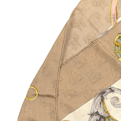 Hermes Silk L'Instruction Du Roy Scarf 90 4 of 4