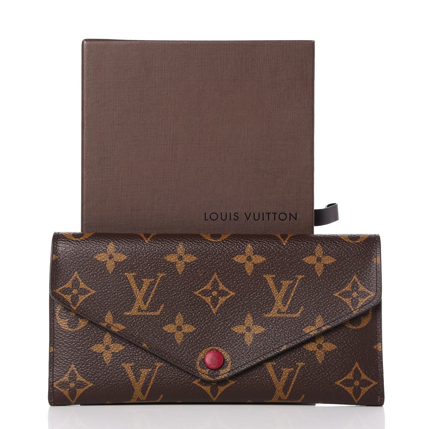 Monogram Josephine Wallet Fuchsia