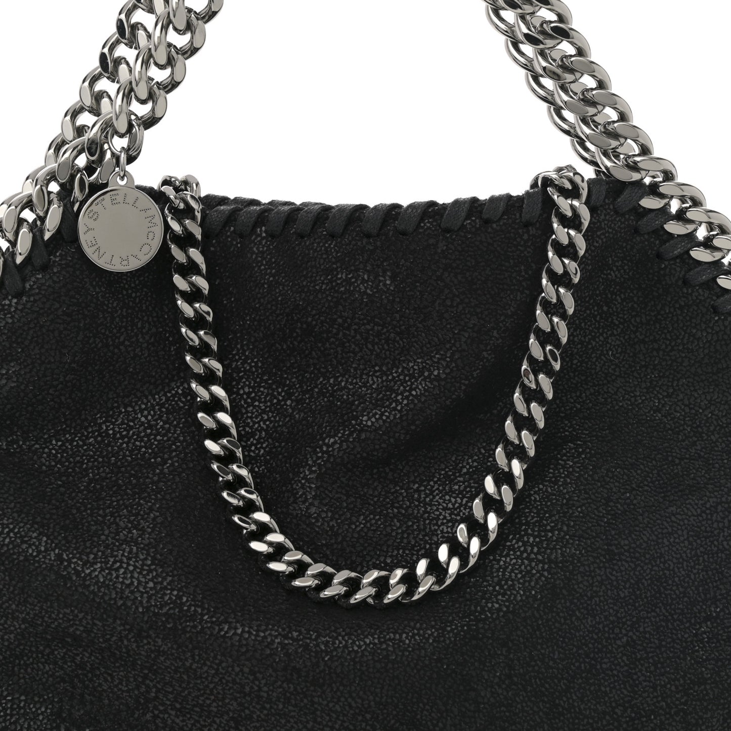 Shaggy Deer Mini Falabella Tote Black