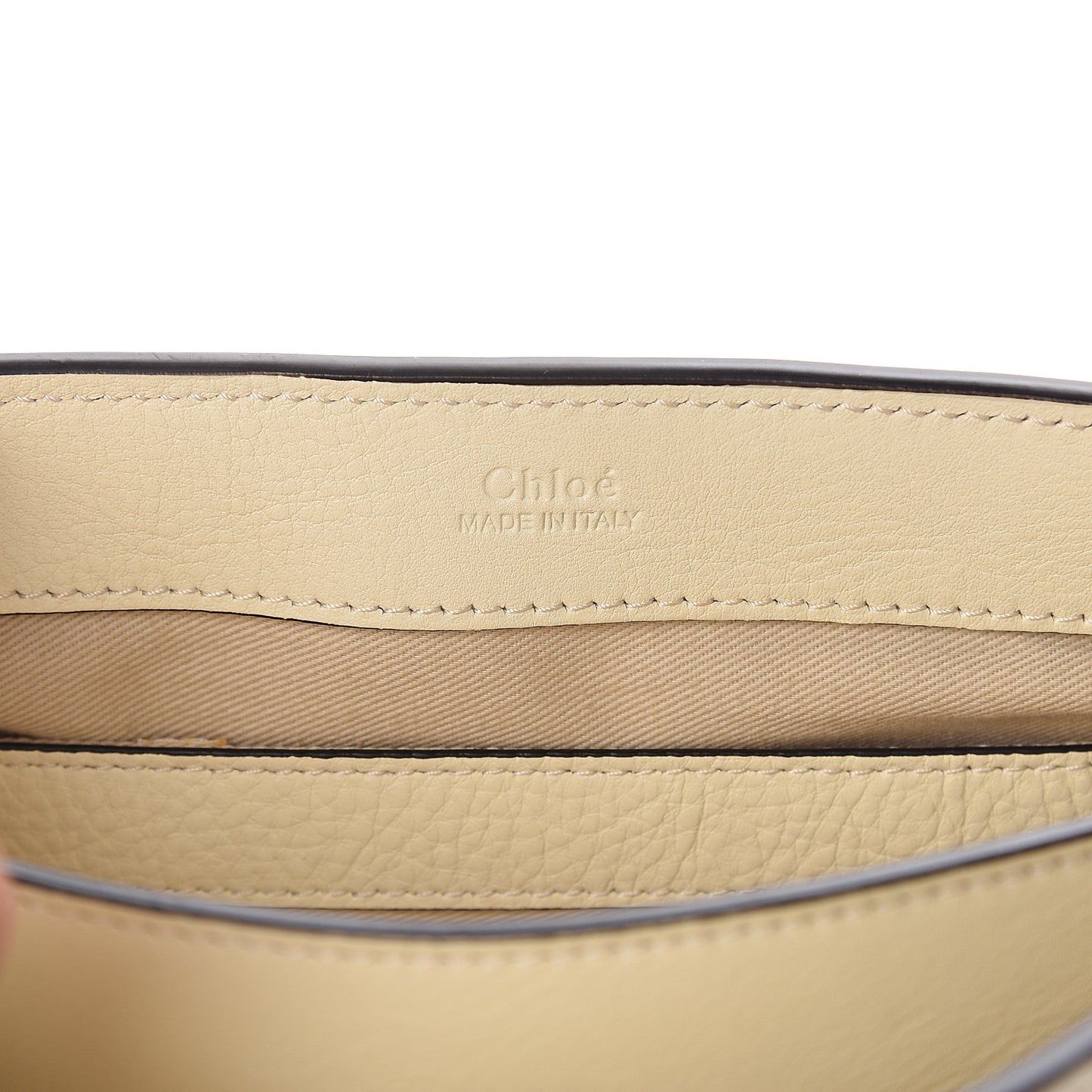 Calfskin Mini Faye Day Shoulder Bag Off White