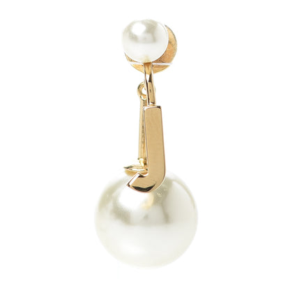 Christian Dior Pearl My ABCDior J Tribale Earring Gold 1 of 3