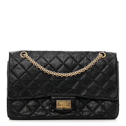 Chanel Aged Calfskin Quilted 2.55 Reissue 227 Flap Black 1 of 11