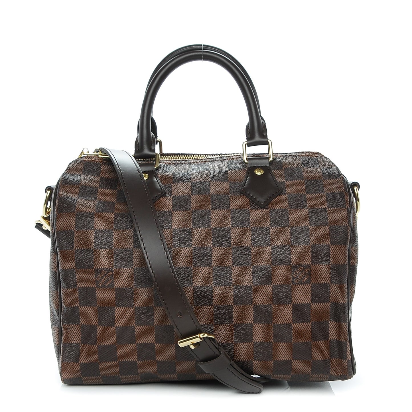 Damier Ebene Speedy Bandouliere 25