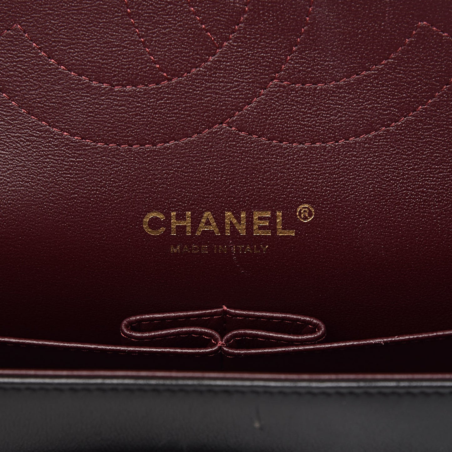 Lambskin Quilted Jumbo Double Flap Black