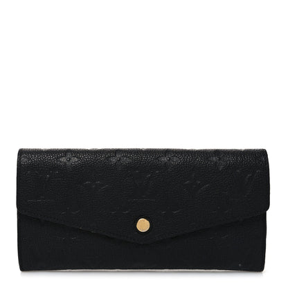 Louis Vuitton Empreinte Curieuse Wallet Black 1 of 8