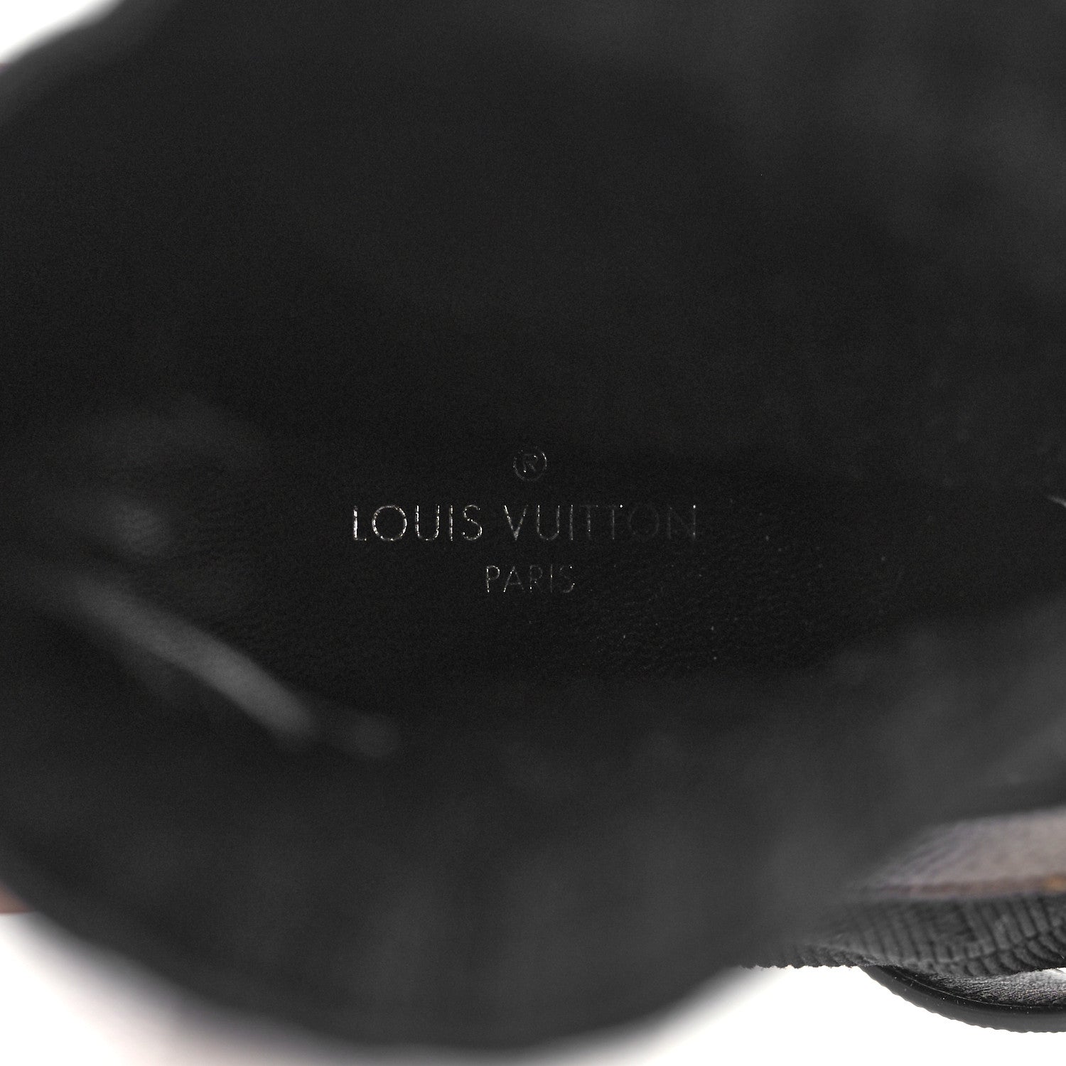 Louis Vuitton Monogram Stretch Fabric Silhouette Ankle Boots 36 Black 8 of 9