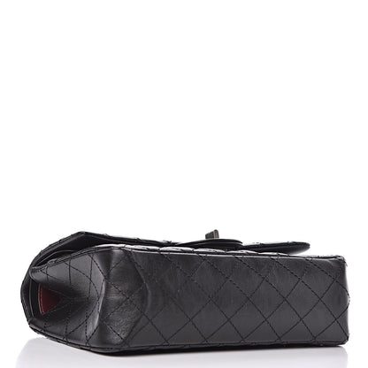 Chanel Aged Calfskin Quilted 2.55 Reissue 225 Flap Black 4 of 9