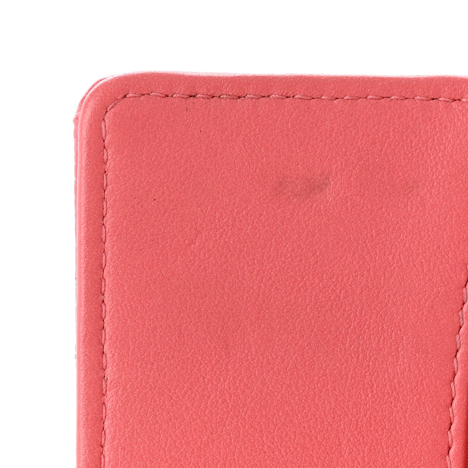 Chanel Caviar Quilted Classic 4 Key Holder Wallet Dark Pink 9 of 13