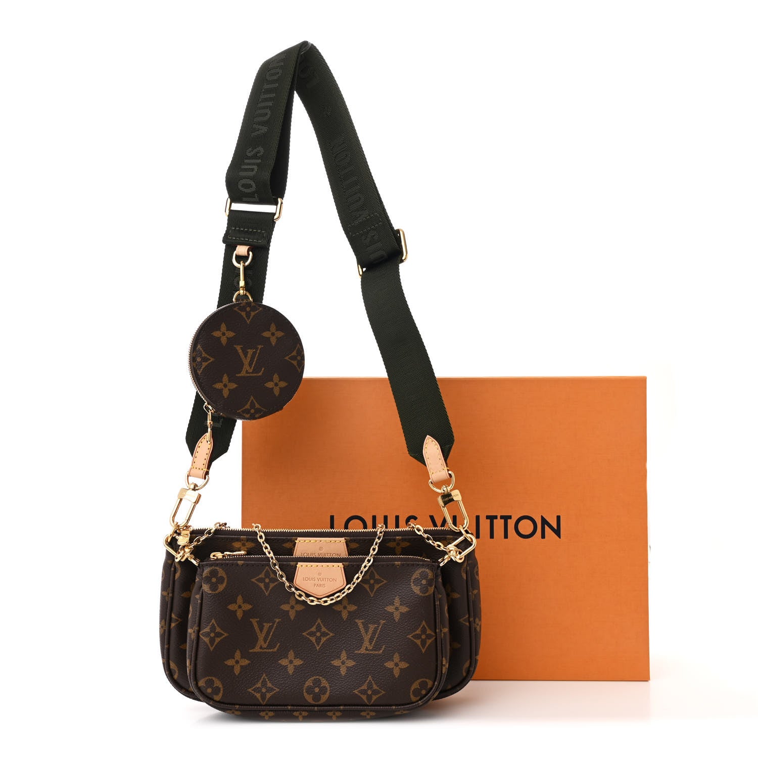 Louis Vuitton Monogram Multi Pochette Accessories Kaki 12 of 12