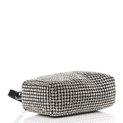 Alexander Wang Mesh Crystal Wanglock Fortune Cookie Bag Black 4 of 8