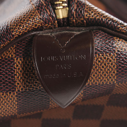 Louis Vuitton Damier Ebene Speedy 35 6 of 10