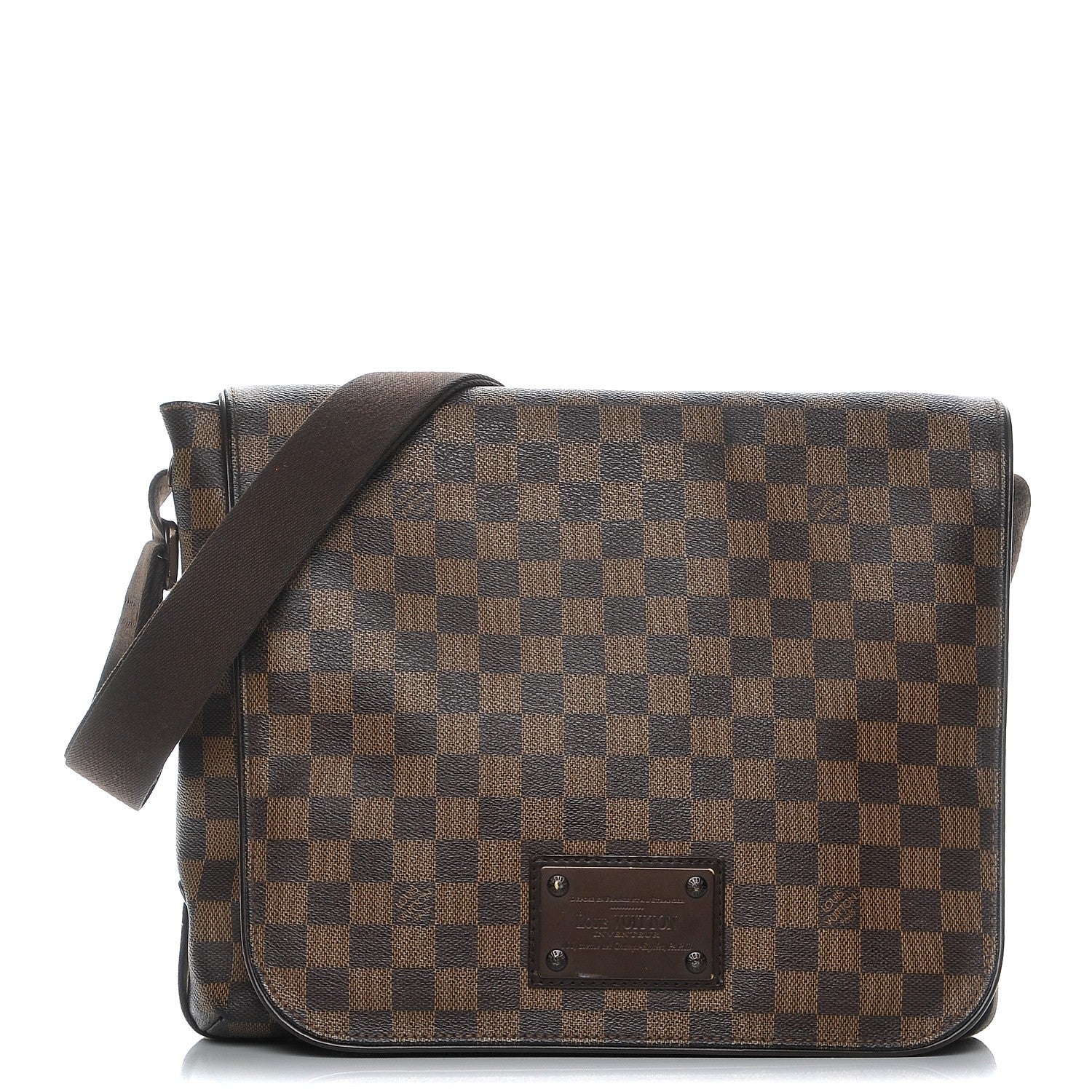 Louis Vuitton Damier Ebene Brooklyn MM 1 of 10