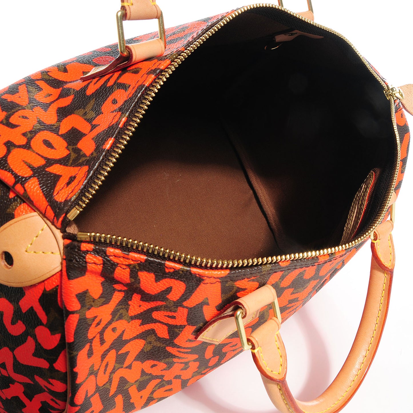 Monogram Graffiti Speedy 30 Orange