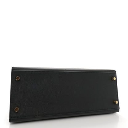 Hermes Epsom Kelly Sellier 28 Black 4 of 14