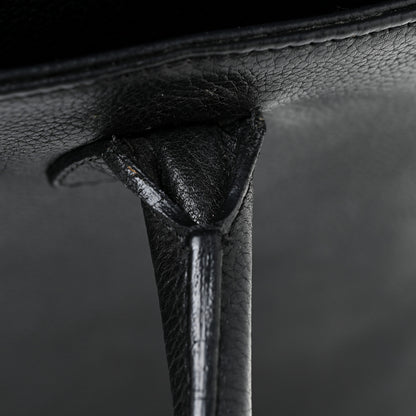 Chanel Calfskin Cerf Executive Shopper Tote Black 18 of 27