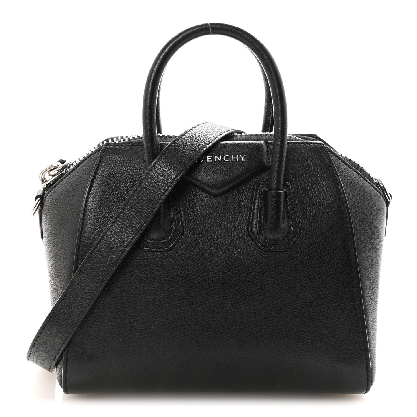 Sugar Goatskin Mini Antigona Black