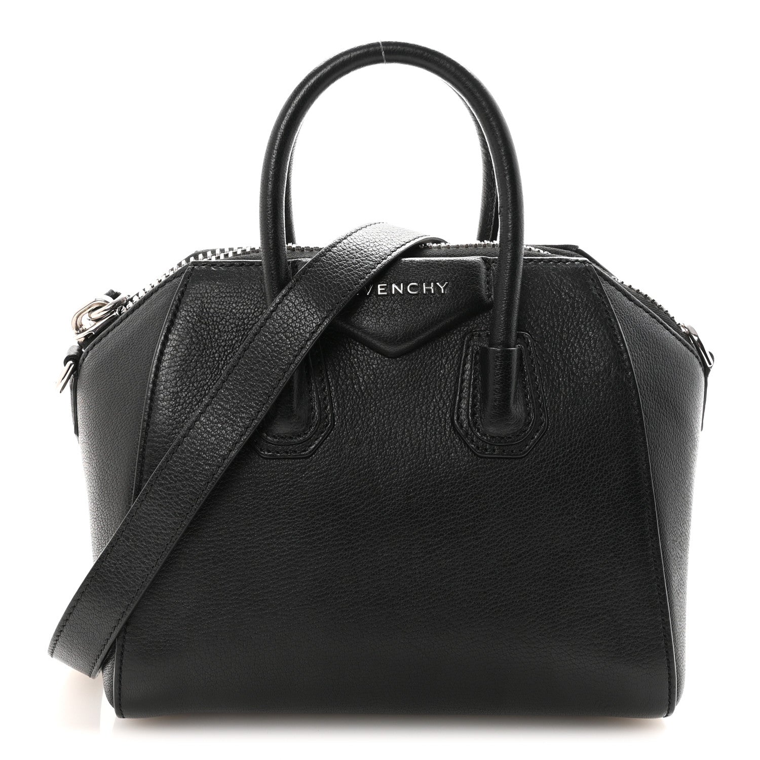 Givenchy Sugar Goatskin Mini Antigona Black 1 of 10