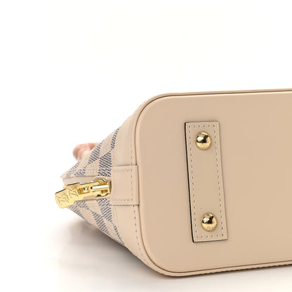 Louis Vuitton Damier Azur Braided Alma BB 8 of 9