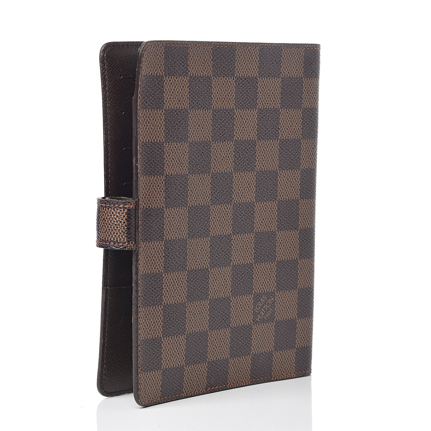 Louis Vuitton Damier Ebene Medium Ring Agenda Cover 2 of 6