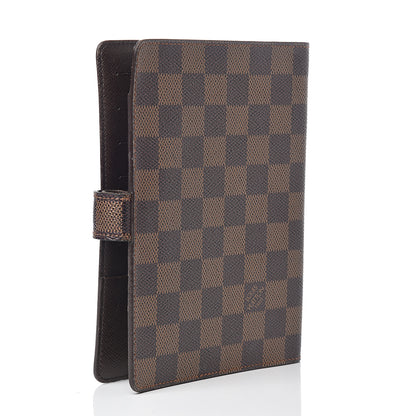 Louis Vuitton Damier Ebene Medium Ring Agenda Cover 2 of 6