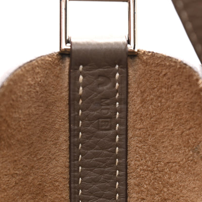 Hermes Taurillon Clemence Picotin Lock 18 PM Etoupe 7 of 12