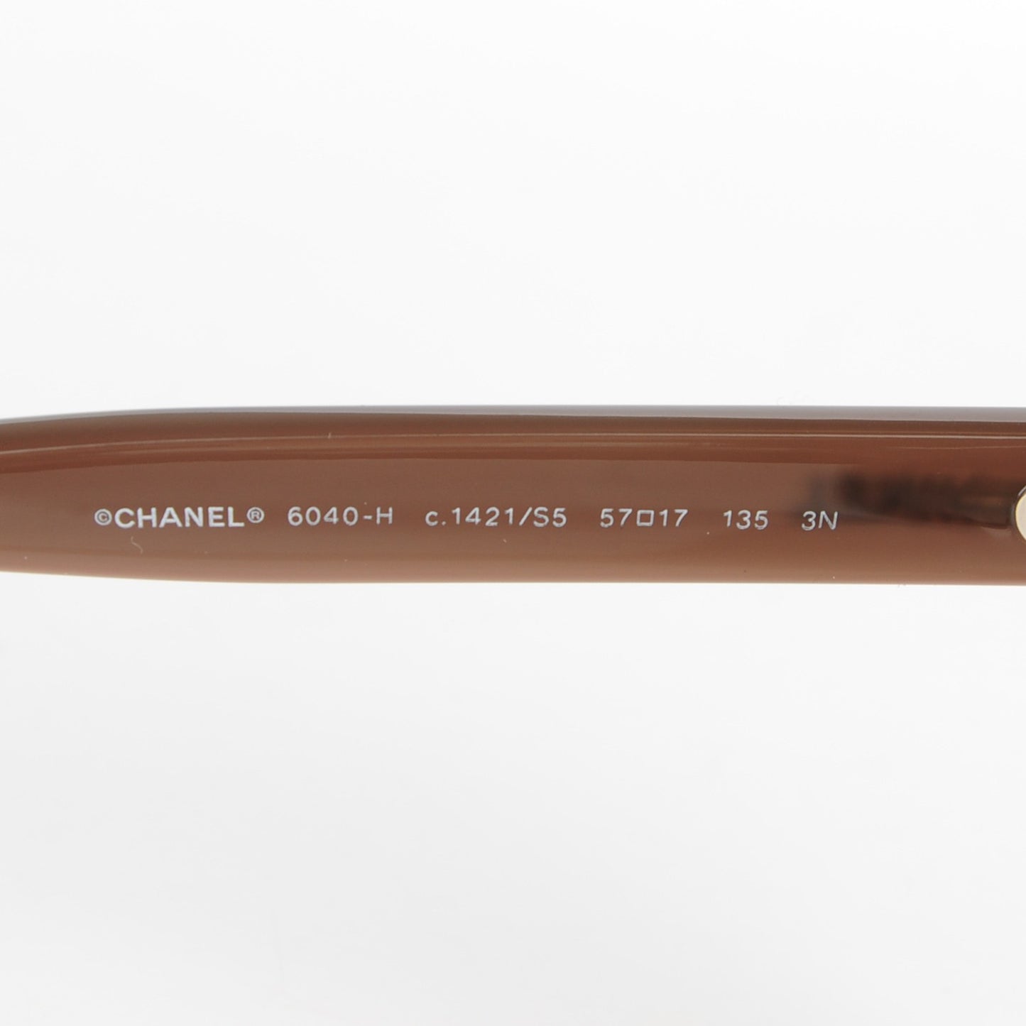 Freshwater Cultured Pearl Butterfly Sunglasses 6040-H Brown